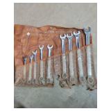 Open End Wrench Set, some missing