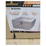 Aluminum Truck Bed Tool Box, 30' x 18' x 18'