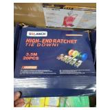 20pc- Ratchet  Strap Set. 3.5 Meters - No Hooks