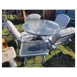 6 piece Aluminum Frame Patio Dining Set