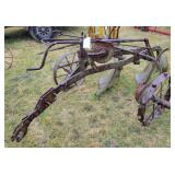 2  Bottom Plow on Steel Wheels