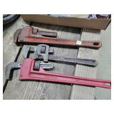 2- 18' & 1- 14' Pipe Wrenches
