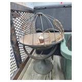 Simplex Industrial Table  / Heat Lamp 14' dia