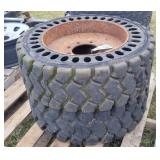 2- Loader Rims & Tires 18.5' - 29' Outside dia.