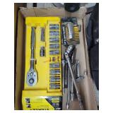Stanley 1/2' Socket Set & misc Sockets
