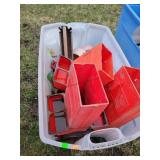 Lot of Pig and Chicken Feeders