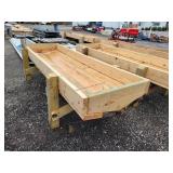 New 8' Wooden Feed Bunk