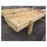 New 8' Wooden Feed Bunk