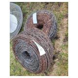 2 - Rolls of Barbed Wire