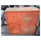 Small Metal Automotive Cabinet 10x27x25t