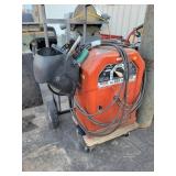 Lincoln 225 Arc Welder w/ Helmut - works