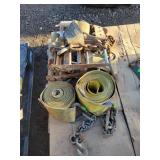 4- 4' Semi Ratchets & 2- Straps