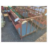 36x48x36t Metal Feed Bunk / Crate