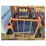 36x48x36t Metal Feed Bunk / Crate