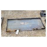 Solid Skid Loader Weldable Plate