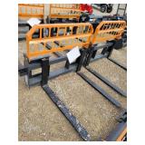 Land Honor 48' Skid Steer Pallet Forks 4k