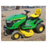 John Deere S130 Riding Mower - Low Hours