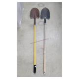 2- Used Spade Shovels