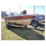 Lund 16ft Boat w/ Evinrude 70HP Motor