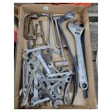 Assorted Wrenches & Hand Tools Lot