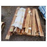 Pallet of Oak 1/2 x 4 x 48 Boards