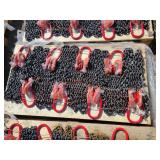 8- Unused 5/16 x 7ft G80 Chain Slings