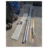 48' Bull Float, Concrete Trowel & Handles