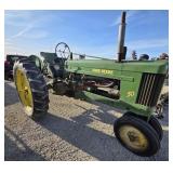John Deere 50 Tractor, Runs