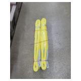 2- 4 Meter Webbing Slings (Polyester), 3 ton
