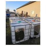 4- Poly Calf Hutches. 41'H x 48'