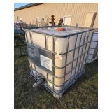 48' Tall Chemical Tote With Valve