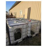 4- Poly Calf Hutches , 41' H x 48' W