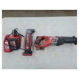 Milwaukee Angle Drill, Sawzall, Battery & Charger