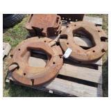 4- IH Tractor Wheel Weights - 23'