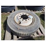 10 Bolt Truck Dual Rim & Tire 295/75R22.5