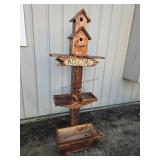 Welcome/ See Ya Flower Tower Planter 25 x 70 T