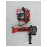 Milwaukee Cordless Grinder, Battery, & Charger