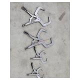4 C-Clamps big/small