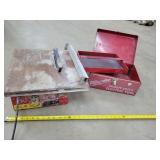Rough Tile Saw - Works, & Metal Drill Box