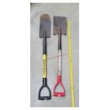 Tile Spade & Flat Shovel