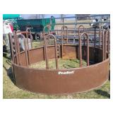 100"w Priefert Round Bale Feeder