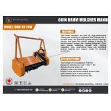 Wolverine Skid Steer 60' Drum Mulcher