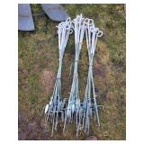 30- Electric Wire Fence Posts, 40'