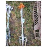 9- Electric Wire 40' Fence Posts