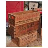 4- Wooden Cheese Boxes