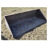 72' Skidloader Bucket - 45' Mount Plate