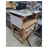 Double 1/2' Ryobi Router Stand with Routers