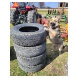 4- Wild Country LT265/70R17 Tires - USED