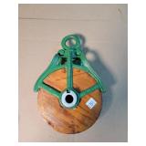 Ney Antique 6' Wooden Pulley