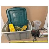 Two battery chargers, trouble light & More